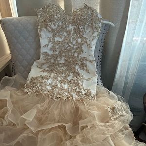 Champagne Prom Dress